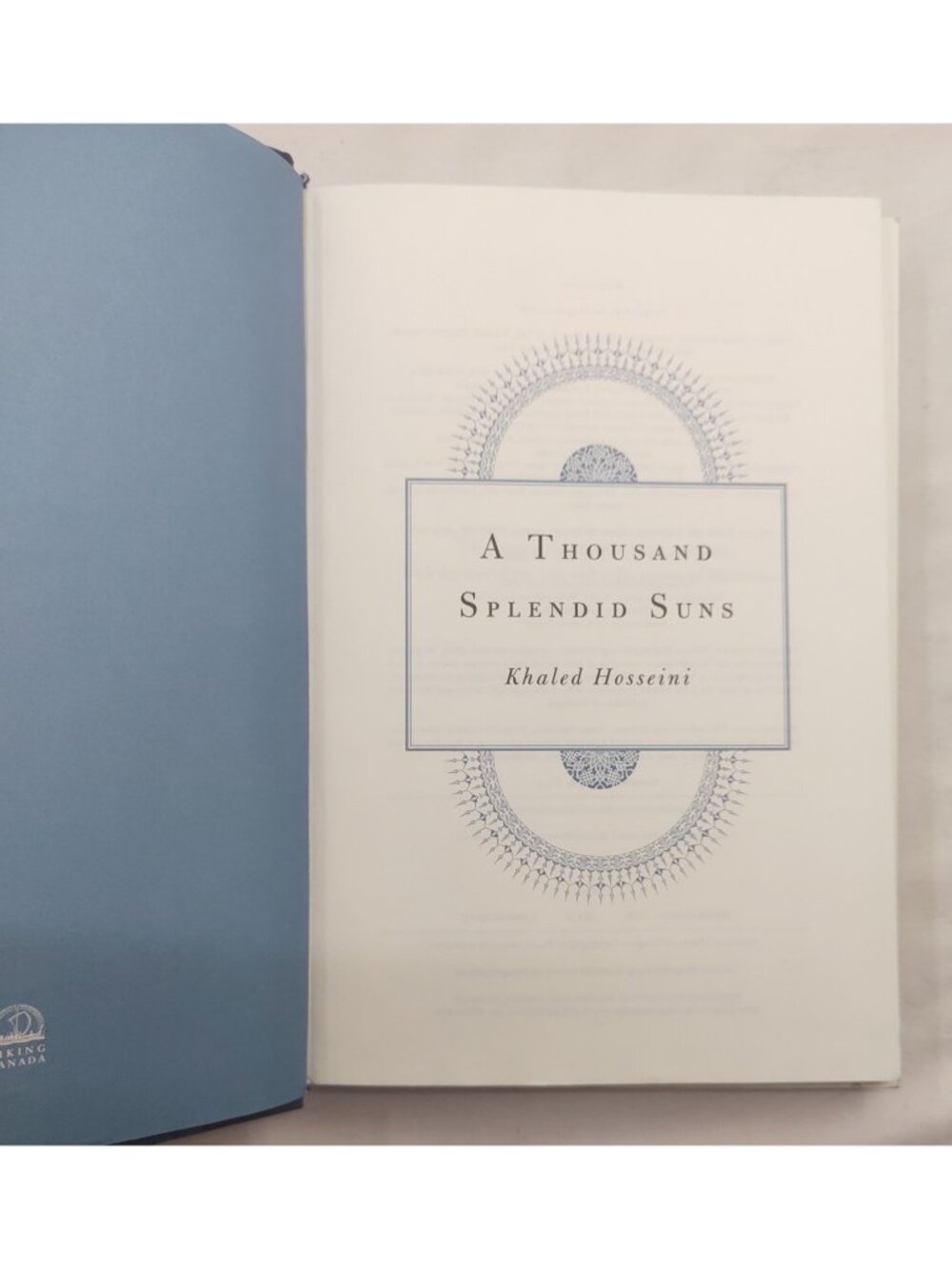 A Thousand Splendid Suns Khaled Hosseini Illustrated Ed HC Binding Damage
